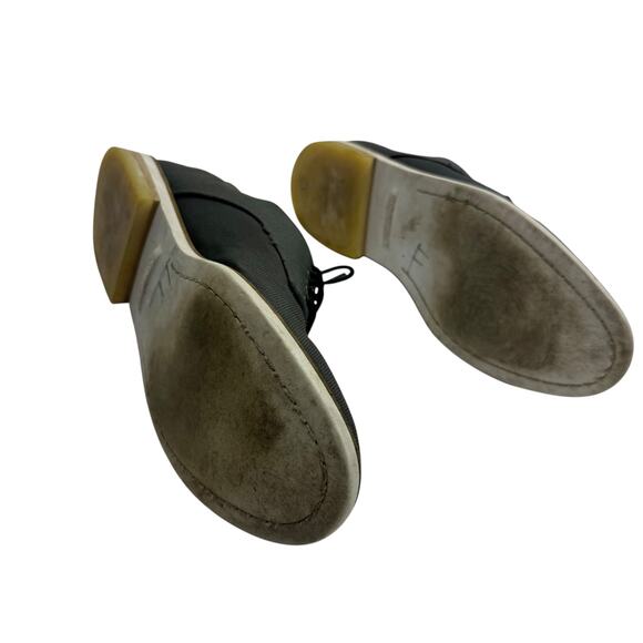 Calvin Klein Aggussie Oxford Flat Shoes Men’s 9.5 Dark Grey Nylon Lace-Up - Picture 9 of 10